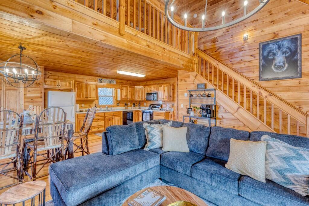 Mtn Cabin Sleeps 10 - 5 Mins To Fishing & Camping 엘리제이 외부 사진